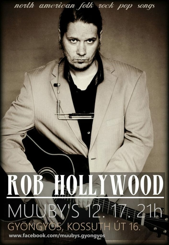 Újra nálunk zenél Rob Hollywood