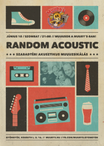 Random Acoustic Esemény Plakát